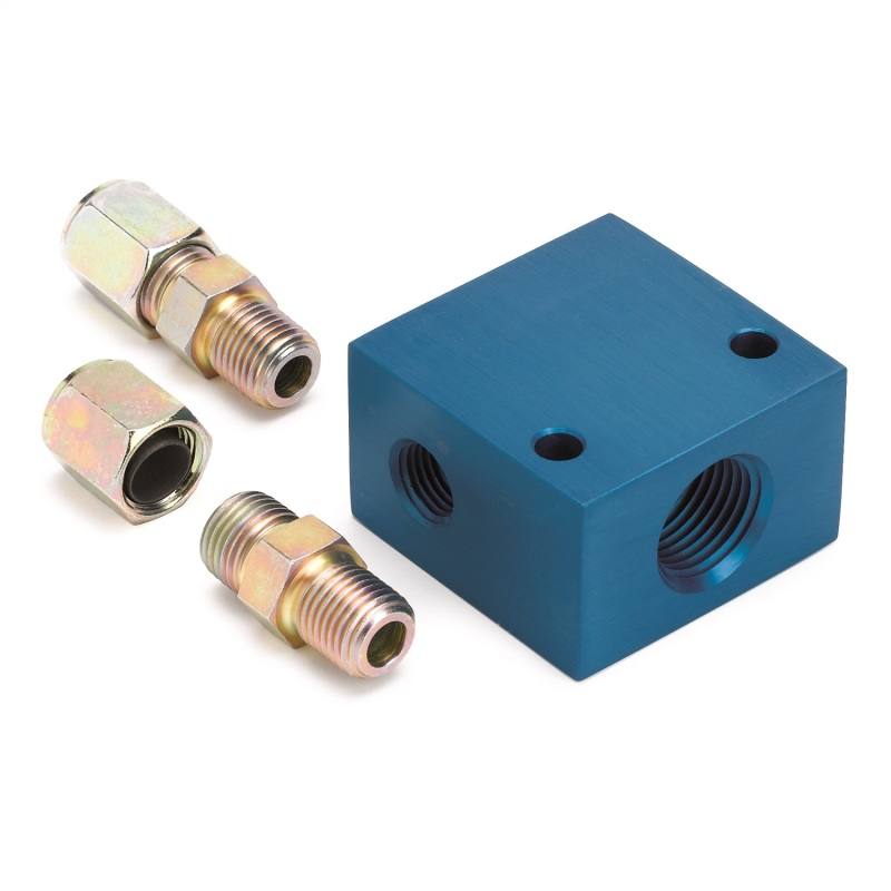 Autometer Temperature Manifofld Adaptor for 3/8 O.D. Tubing 2286 image 2