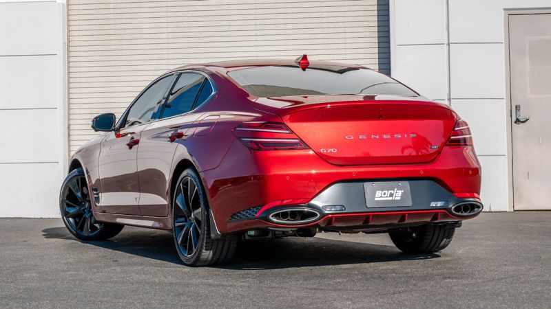 Borla Genesis G70 S-Type Cat Back Exhaust - No Tips 141011 image 2