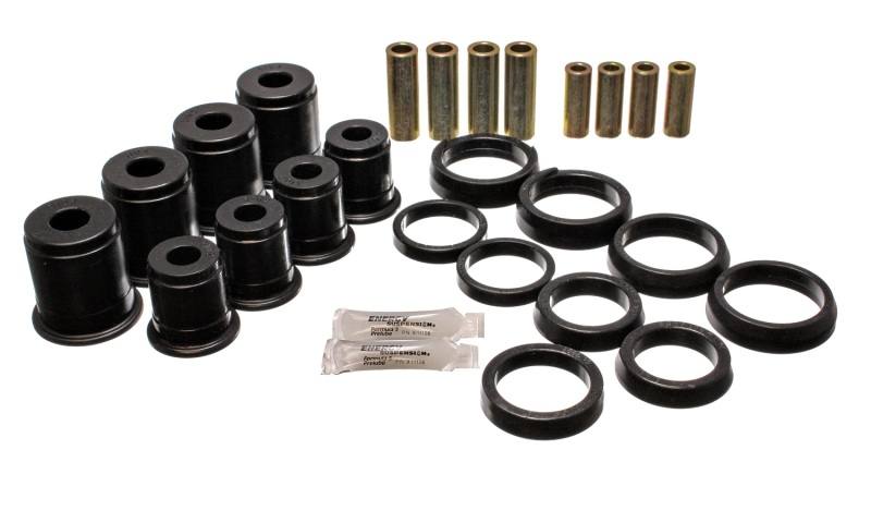 Energy Suspension 84-01 Jeep Cherokee/Wagoneer/Comanche 4WD Black Front Control Arm Bushings 2.3102g