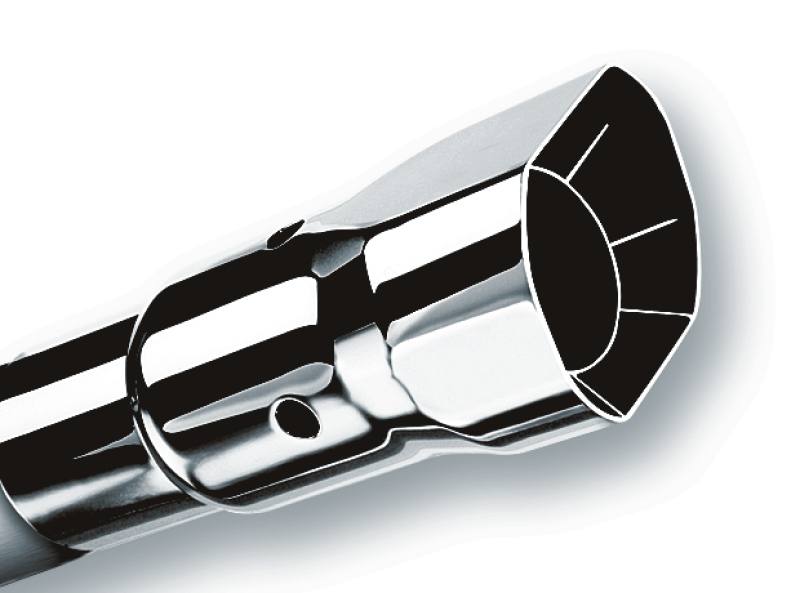 Borla Single Square Angle-Cut Intercooled Tip (each) 20116 image 2