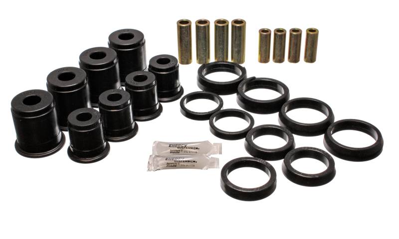 Energy Suspension 84-01 Jeep Cherokee/Wagoneer/Comanche 4WD Black Front Control Arm Bushings 2.3102g image 3