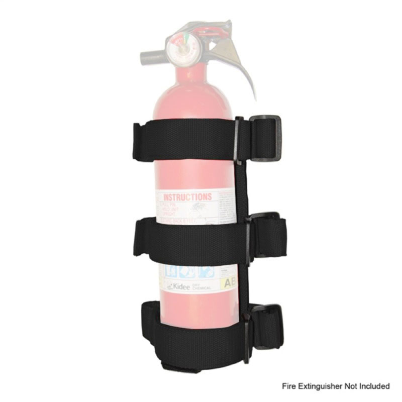Rugged Ridge Sport Bar Fire Ext Holder Black 55-20 CJ/Jeep Wrangler /JT 13305.21 image 2
