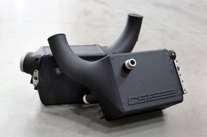 CSF 16-21 BMW M5 (F90) / 17-21 BMW M8 (F91/F92/F93) Twin Charge-Air-Cooler Set - Crinkle Black 8178 image 3