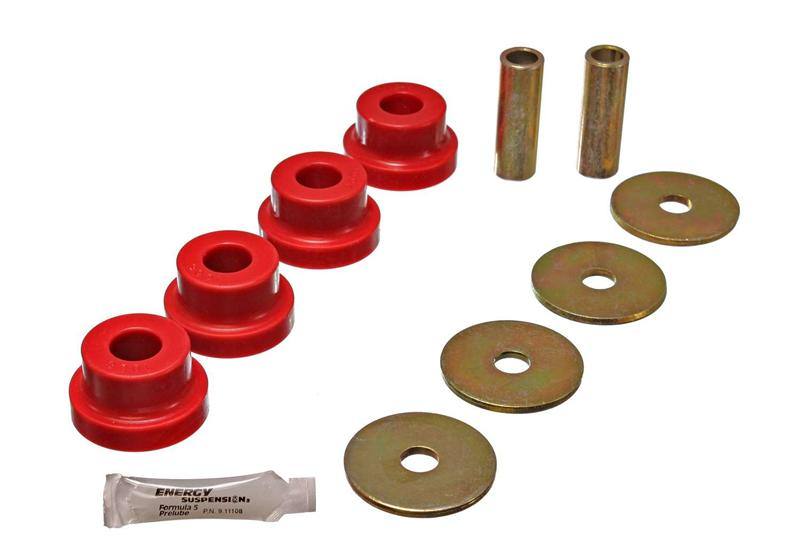 Energy Suspension 70-78 Nissan 240Z/260Z/280Z Red Differential Carrier (Mustache Bar) Bushings 7.1102r image 4