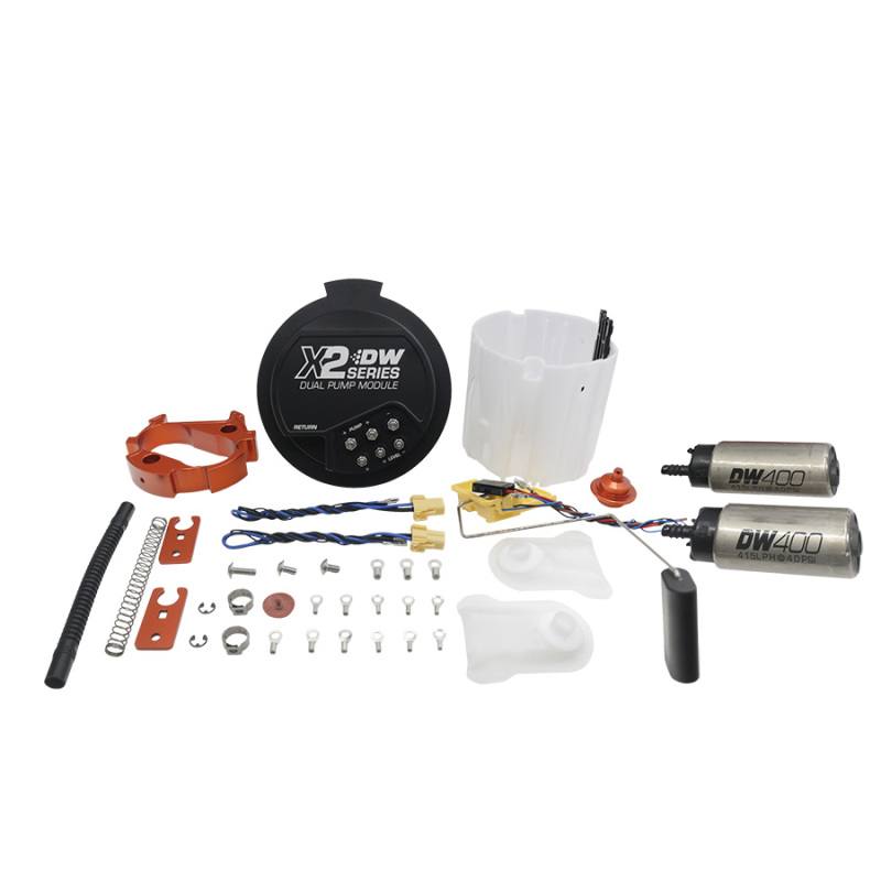 DeatschWerks 2006+ Hemi X2 Series Fuel Pump Module w/ Dual DW400 Pumps 94017060
