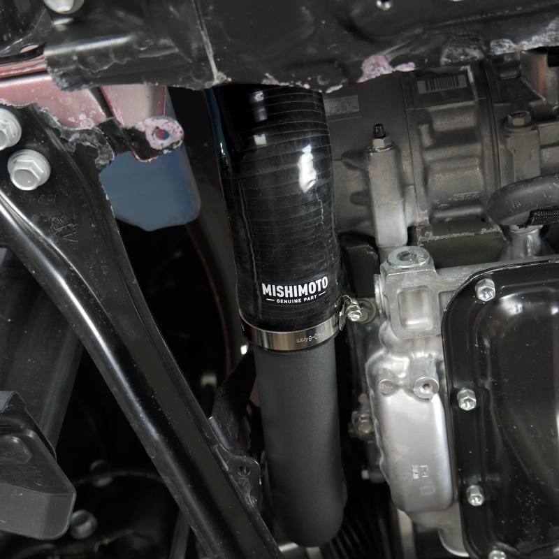 Mishimoto 2023+ Toyota GR Corolla Intercooler Pipe Kit - Micro Wrinkle Black MMICP-GRC-23BK image 9