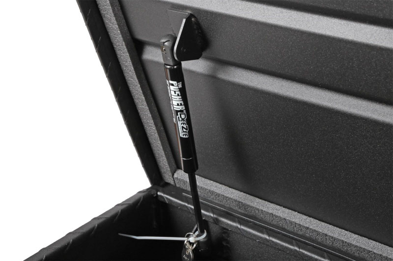 Deezee Universal Tool Box - Red Crossover - Single Lid Black BT Pull Handle (Low/Txt Blk) dz10170ltb image 10