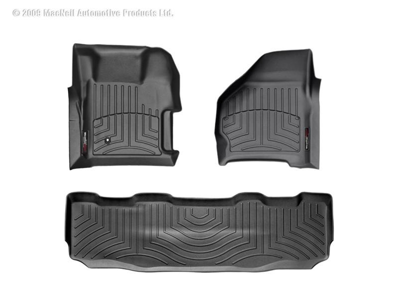 WeatherTech FloorLiner - Rear - Blk 441251440022 image 2