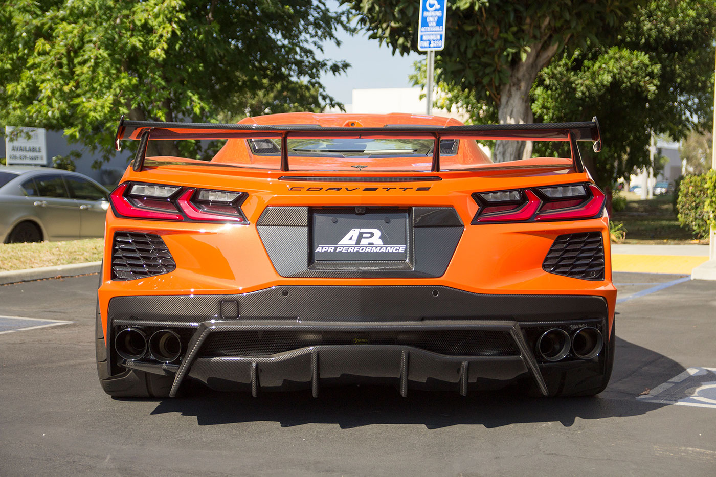 APR Performance AB288020 APR Performance Corvette C8 Rear Diffuser