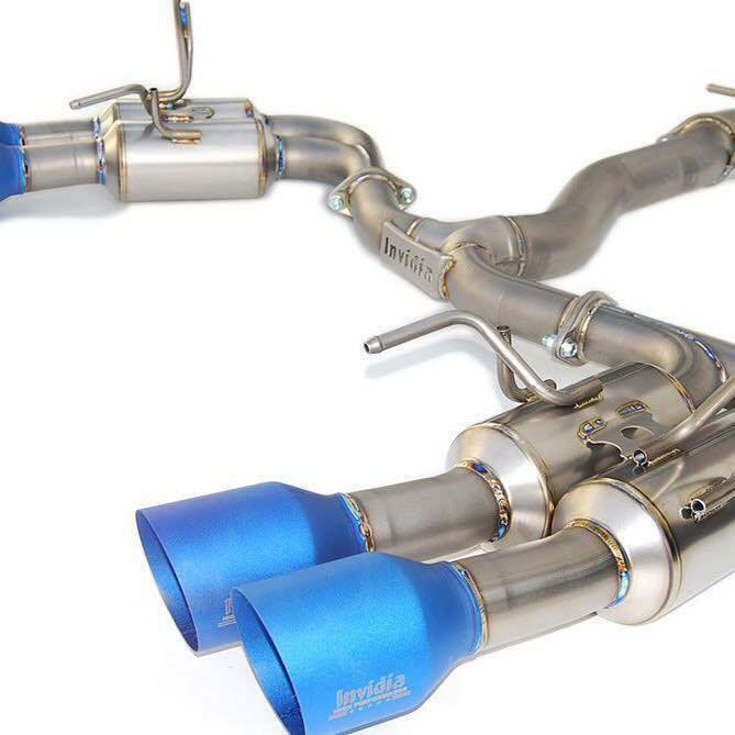 Invidia Subaru WRX / STi R400 Titanium Catback Exhaust HS15STI5TG4ST