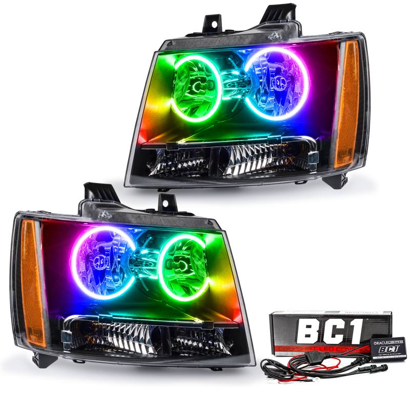 Oracle 07-14 Chevrolet Tahoe SMD HL - ColorSHIFT w/ BC1 Controller 7010-335