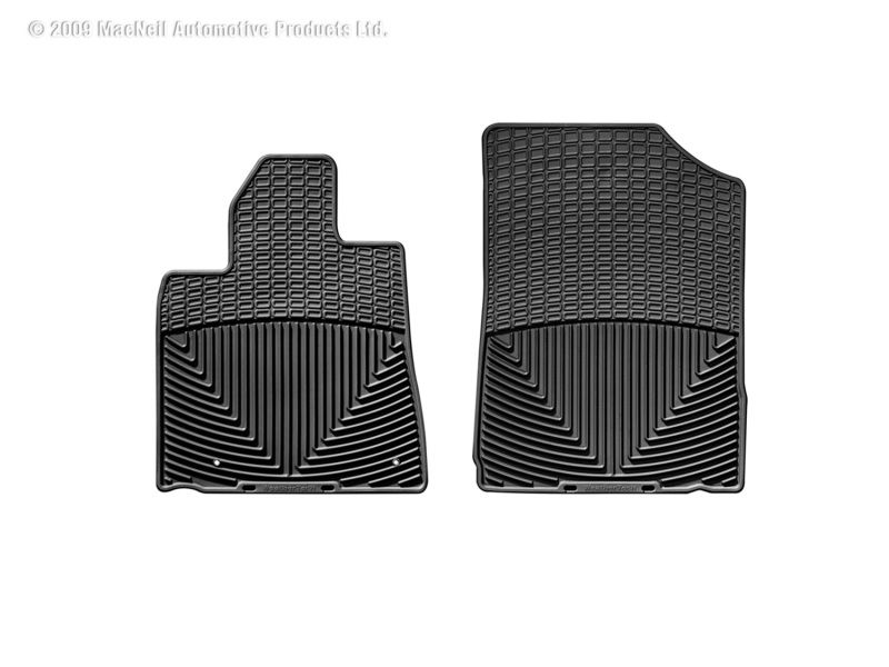 WeatherTech Front Rubber Mats Toyota Sequoia - Black W76