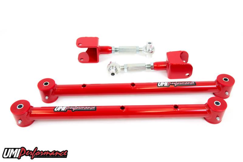 UMI Performance 78-88 GM G-Body Lower Control Arm & Adjustable Upper Control Arm Kit 301517-r