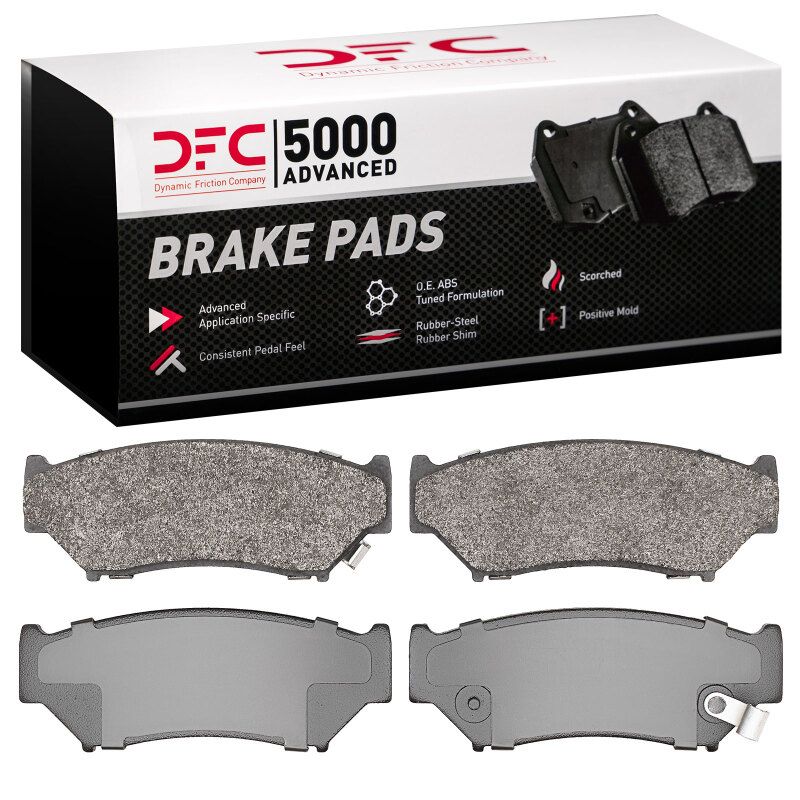 DFC 91-04 Geo Tracker Front 5000 Advanced Semi Metallic Brake Pads 1552-0556-00 image 4
