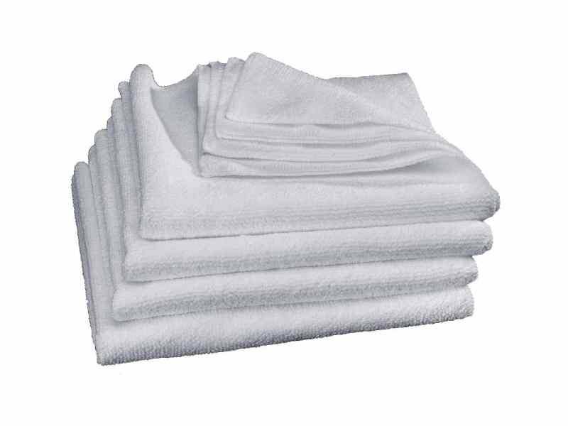 WeatherTech Microfiber Cleaning Cloth - White 8awcc1 image 2