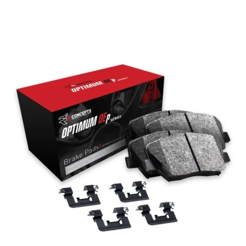 R1 18-26 BMW M8 Front Optimum OE Brake Pads and Hardware Kit 2555-2155-01