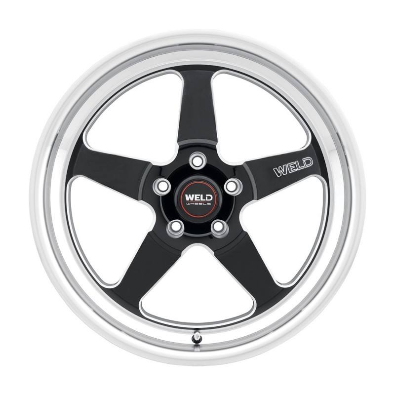 Weld S155 18x5 Ventura Drag 5x120 ET-23 BS2.1 Gloss BLK MIL DIA 78.1 s1558c022n23 image 2