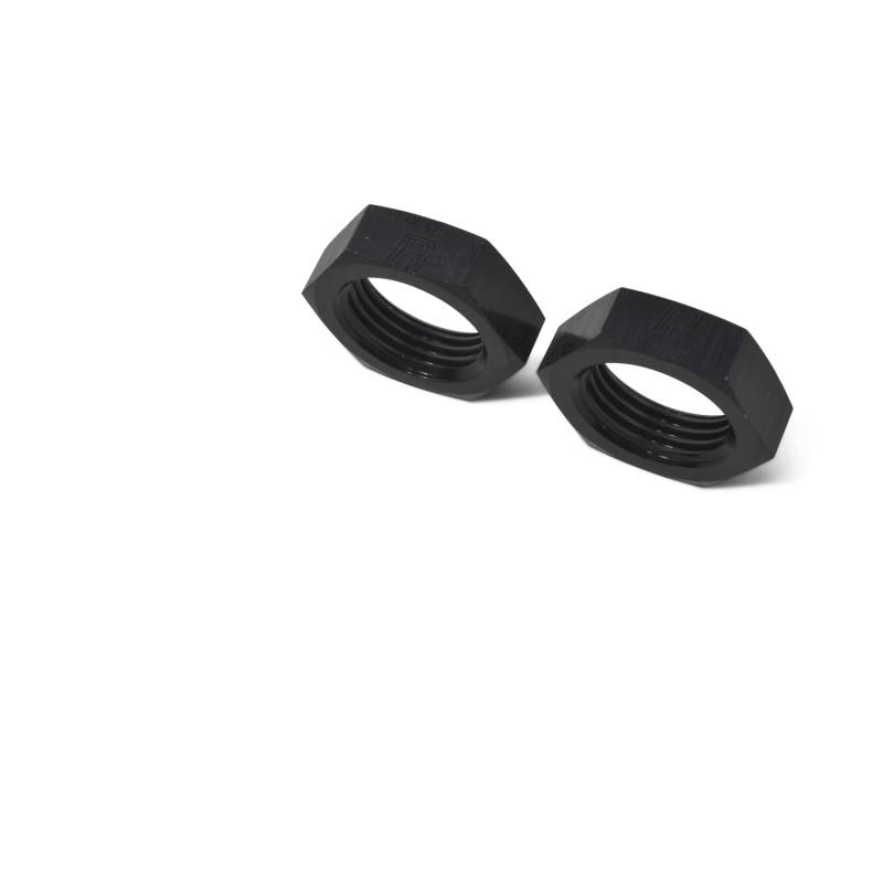 Russell Performance -8 AN Bulkhead Nuts 3/4in -16 Thread Size (Black) 661903 image 6