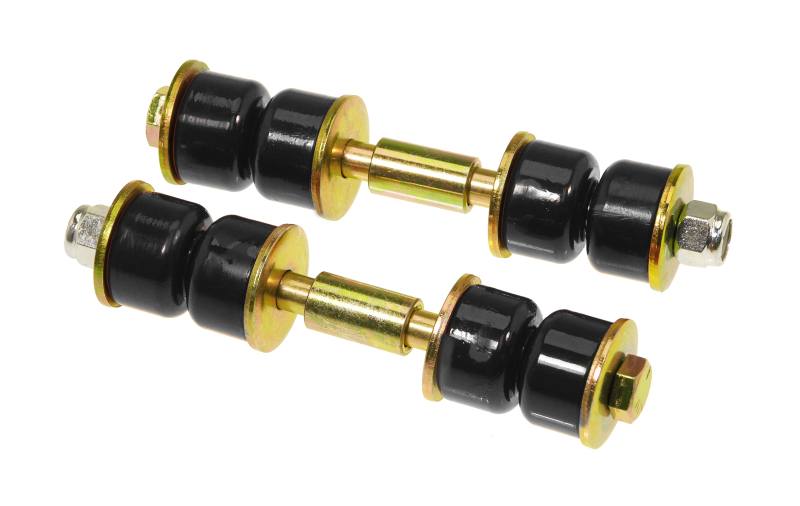 Prothane Universal End Link Set - 2 5/8in Mounting Length - Black 19-403-BL