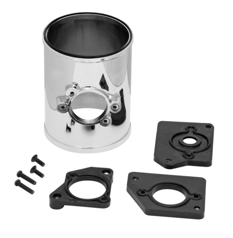 Spectre Air Flow Sensor Mount 3in. OD - Chrome 87051 image 3