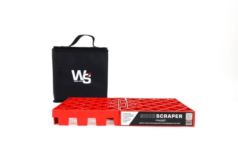 Weigh Safe Flap Step Shoe Scraper w/Bag WSFS