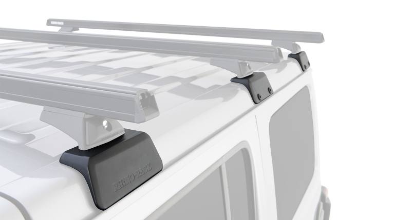 Rhino-Rack 18-20 Jeep Wrangler JL 4 Door 3 Base Backbone Mounting System rjlb1
