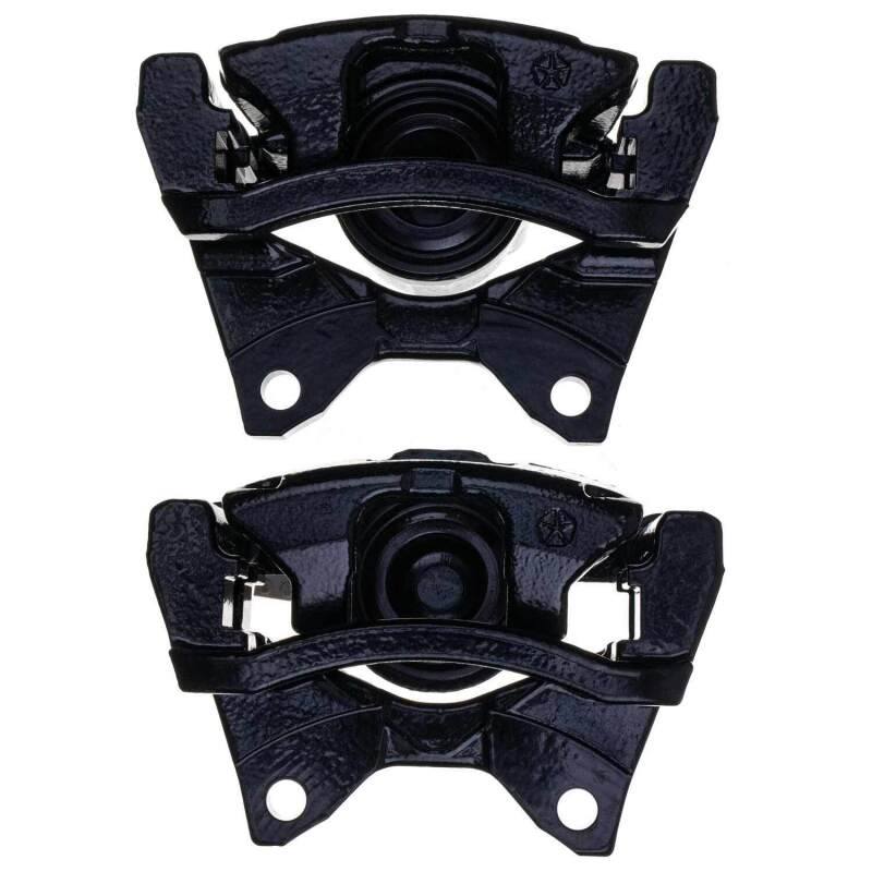 Power Stop 07-11 Dodge Nitro Rear Black Caliper - Pair w/Bracket S5046BLK