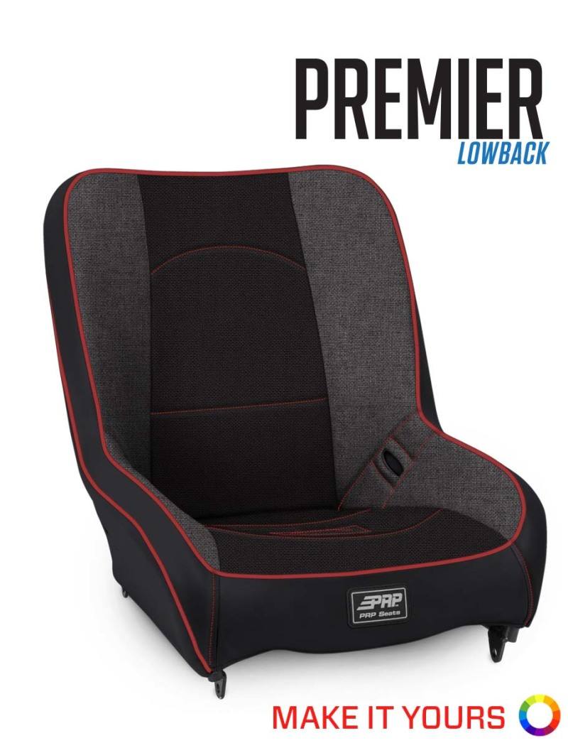 PRP Premier Low Back Suspension Seat - Extra Wide a100212