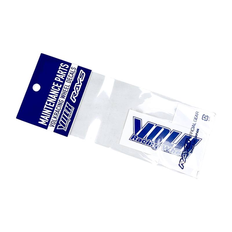 Rays Volk Racing TE37 Repair Disk Sticker - Blue WTE37STKBL