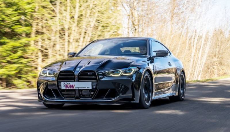 KW BMW M3/M4 G80/G82 Height Adjustable Spring Kit 253200eb image 8