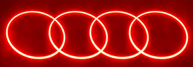 Oracle Chevy Corvette C6 05-13 LED Waterproof Afterburner Kit - Red 1295-003 image 2