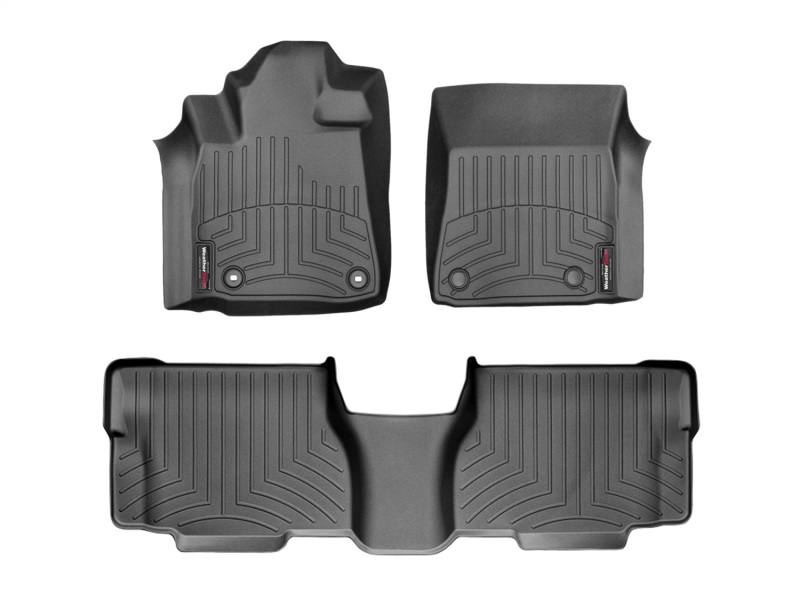 WeatherTech FloorLiner - Rear - Blk 444081440934 image 2