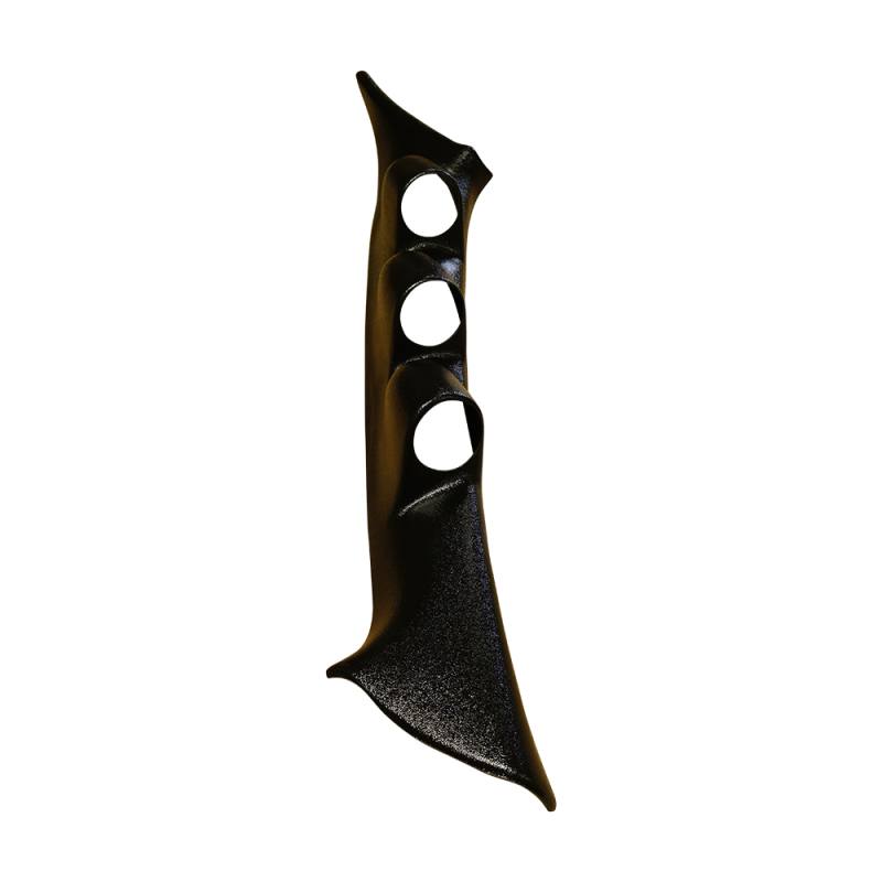 BLOX Racing 00-05 Mitsubishi Eclipse Pillar Pod Gauge Mount - 3 Gauges bxpp31976 image 2