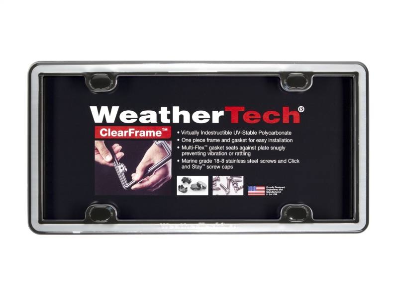 WeatherTech ClearFrame Kit - Chrome 63023 image 2