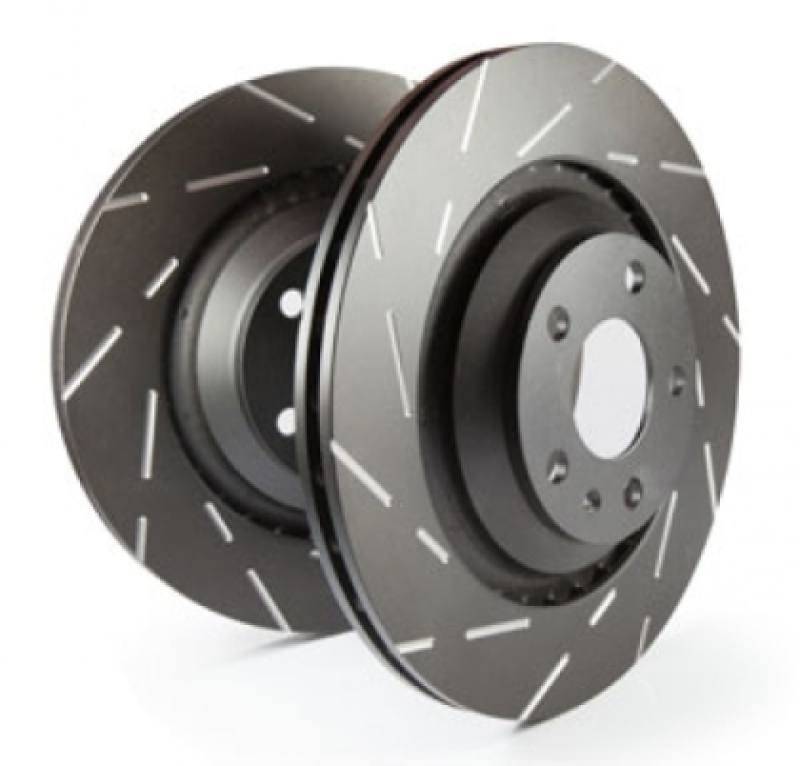 EBC 19-23 Jeep Gladiator 3.6L USR Slotted Rear Rotors USR7909 image 2