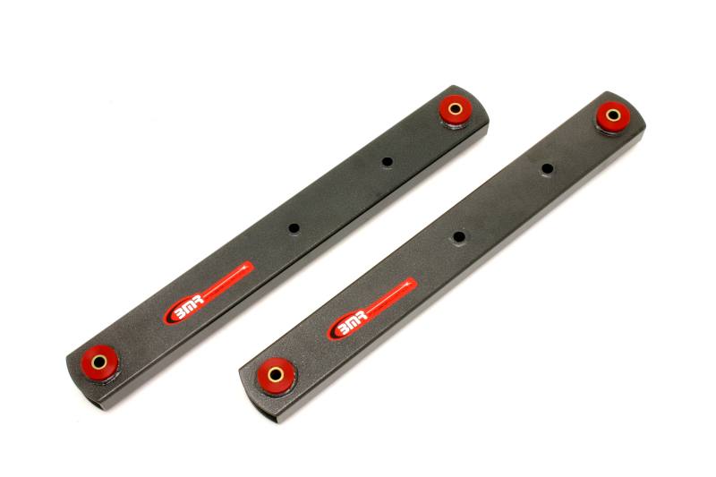 BMR A-Body Boxed lower control arms w / poly bushings Black Hammertone BCA005H