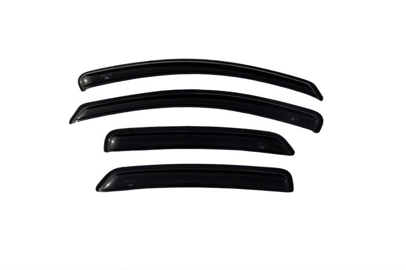 AVS 05-07 Ford Five Hundred Ventvisor Outside Mount Window Deflectors 4pc - Smoke 94308 image 2