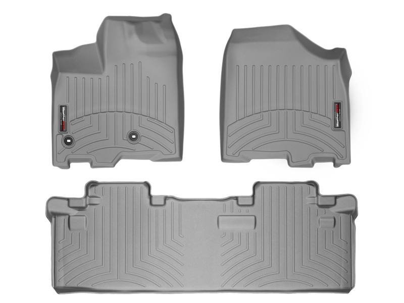 WeatherTech FloorLiner - Rear - Grey 464751463002