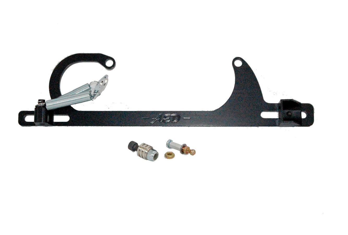 ADVANCED ENGINE DESIGN Chevy Throttle Cable & Spring Bracket - 4150 6600bk