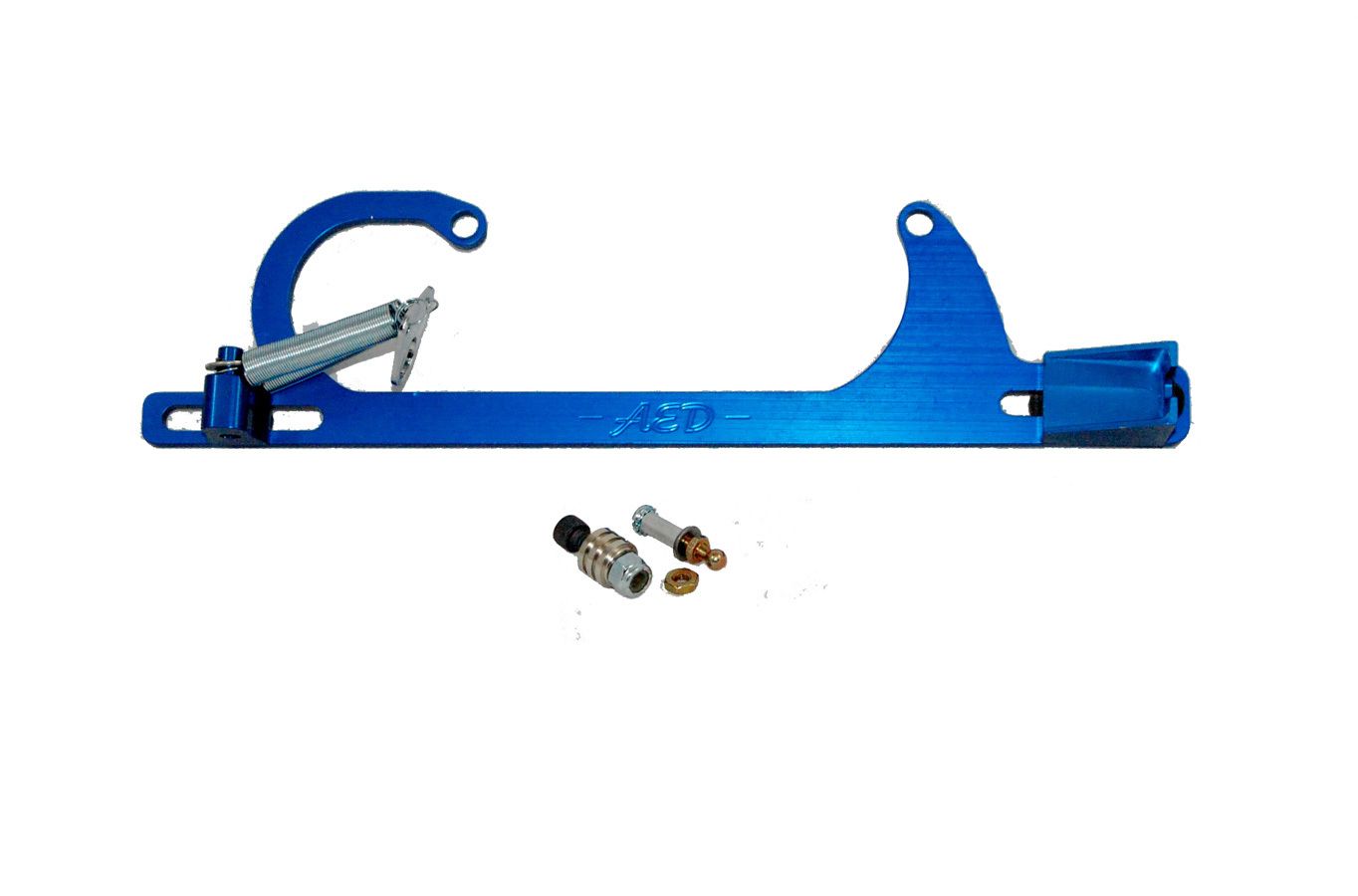 ADVANCED ENGINE DESIGN Ford Throttle Cable & Spring Bracket - 4150 6601b