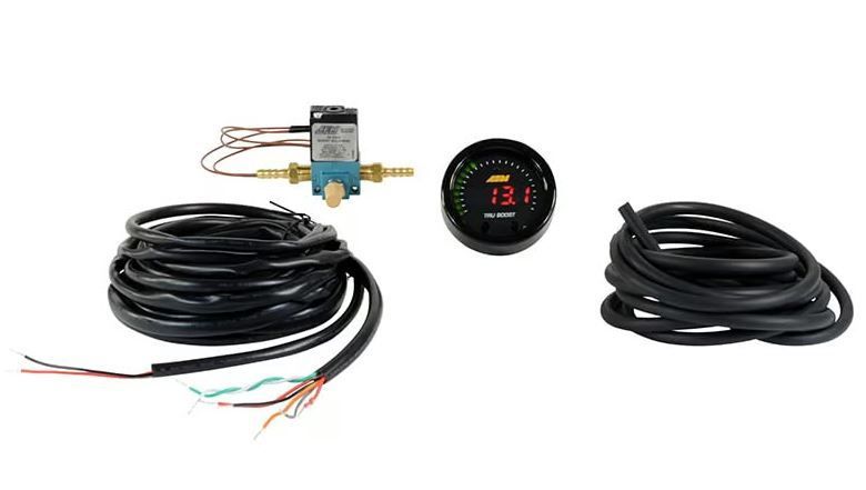 AEM X-Series Tru-Boost Controller Gauge w/ Boost Control Solenoid 80PSIg Internal MAP Sensor 30-0352