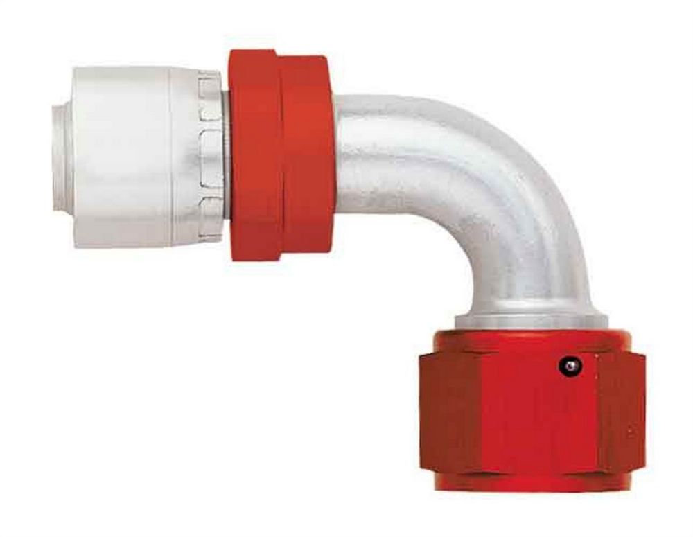 AEROQUIP #4 90 Deg Crimp Fitting fbm4131