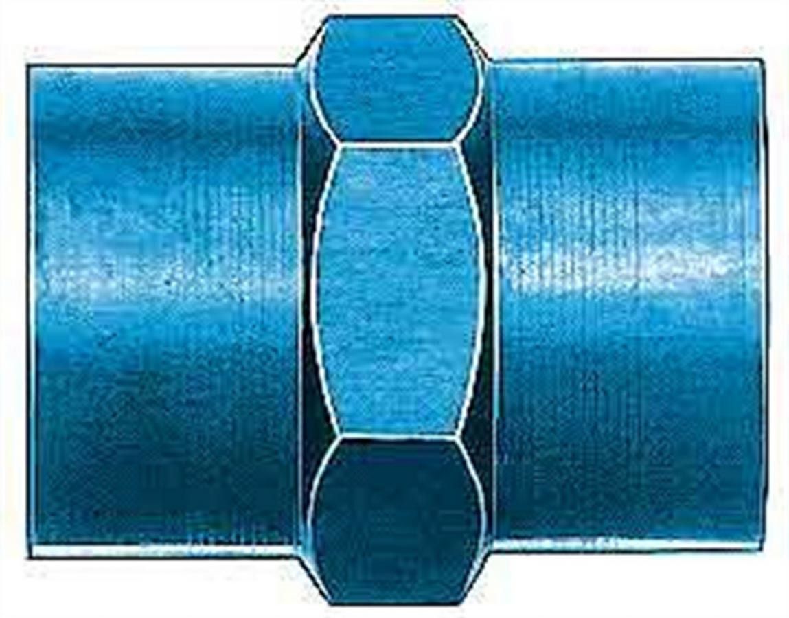 AEROQUIP 1/8in Alum Pipe Coupler fcm2129