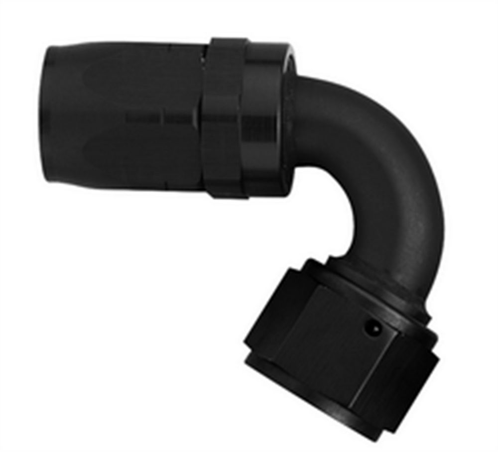 AEROQUIP #10 120 Deg Hose End Black fcm4444