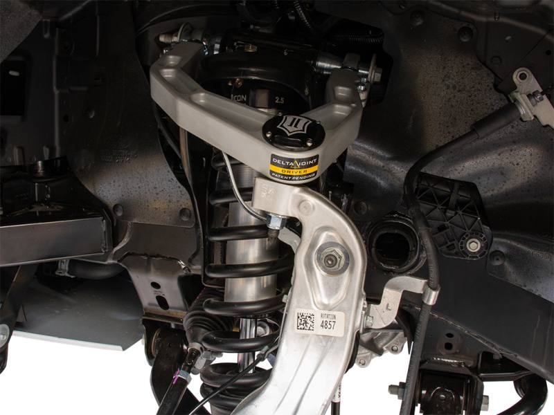 ICON 2019+ Ford Ranger Billet Upper Control Arm Delta Joint Kit 98520dj image 2