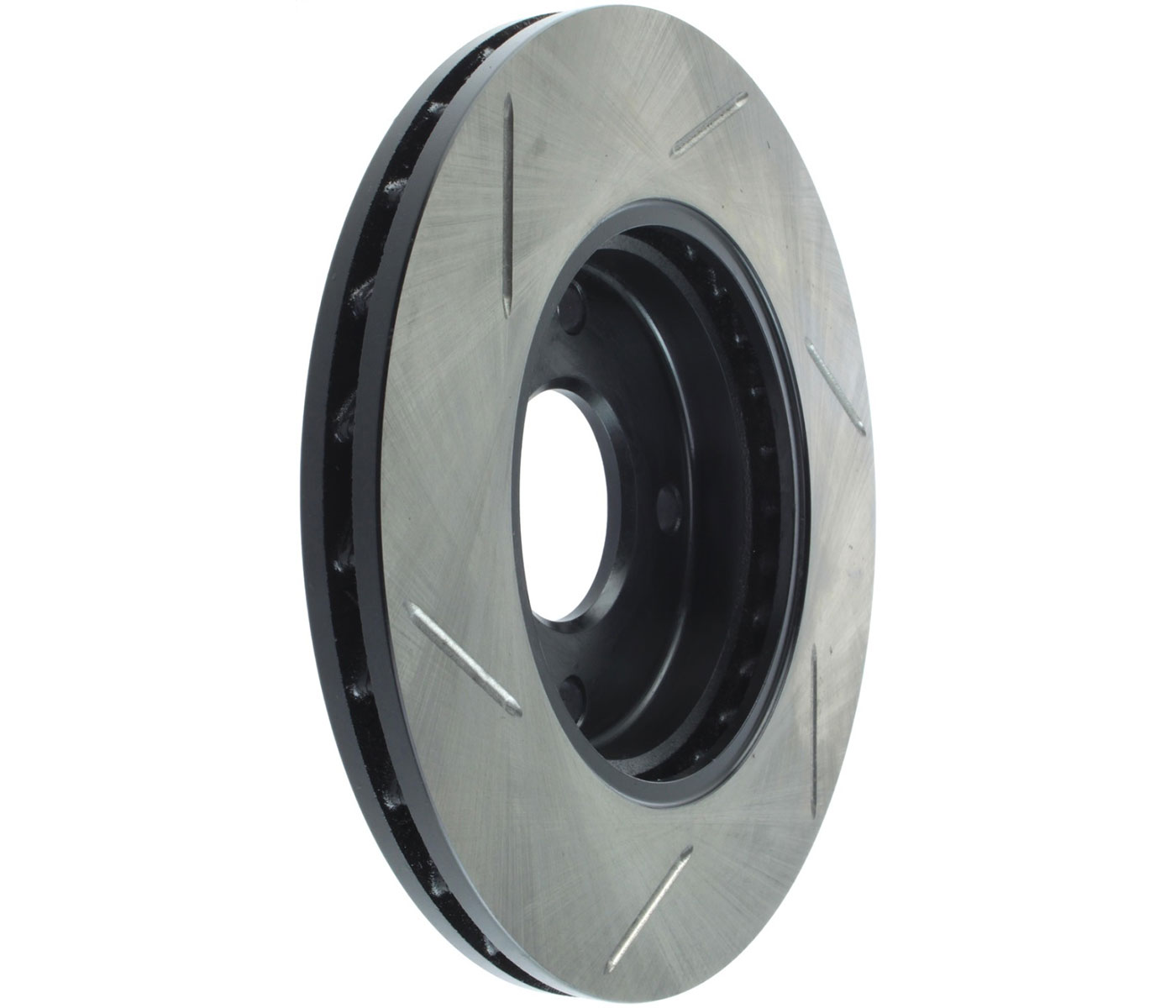 StopTech Ford Focus Sport Slotted Brake Rotor, Front Left 126.61061SL image 2