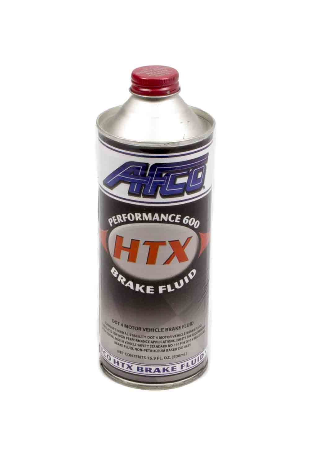 AFCO Brake Fluid HTX 16.9oz Single afc6691903
