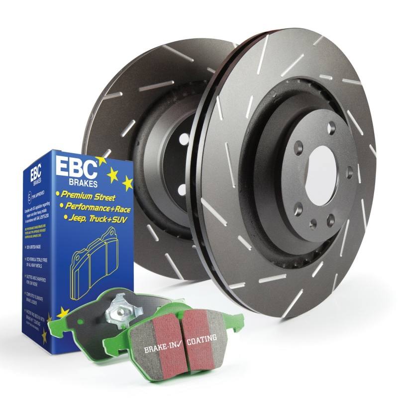 EBC S2 Kits Greenstuff Pads and USR Rotors s2kf1838