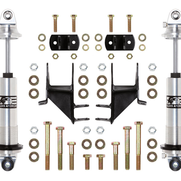 ALDAN AMERICAN Coil-Over Kit Buick Chevy Olds Pontiac Rear Double Adj. 140 lbs. Springs abrmd image 2