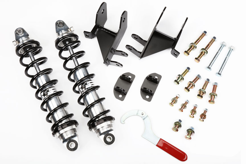 ALDAN AMERICAN Coil-Over Kit Buick Chevy Olds Pontiac Rear Double Adj. 120 lbs. Springs abrld image 2